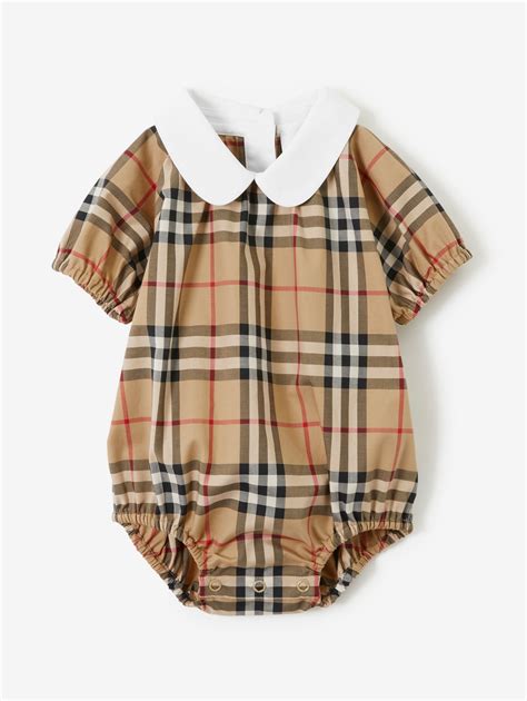 replica burberry newborn clothes|burberry clothes for baby girl.